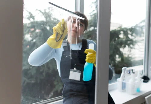 Nettoyage de vitres intérieures et extérieures à Saint-Pierre-des-Champs